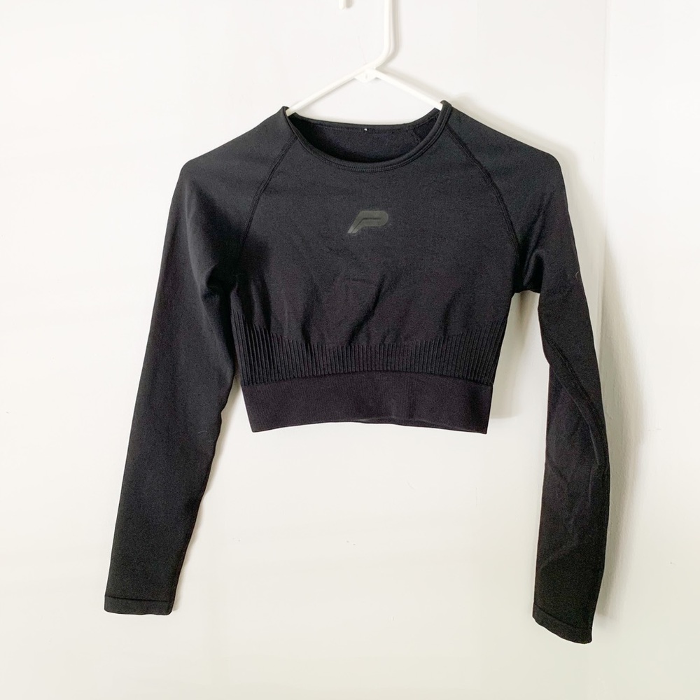 Pursue Fitness long sleeve crop